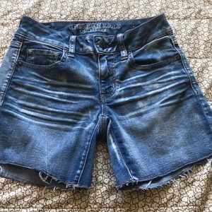American Eagle midi shorts